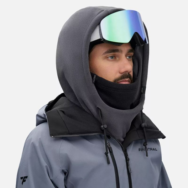 Finntrail Балаклава флисовая Thermohood 9815 MiddleGrey OS