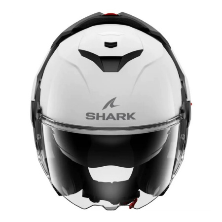 Shark Мотошлем Oxo Blank White Glossy