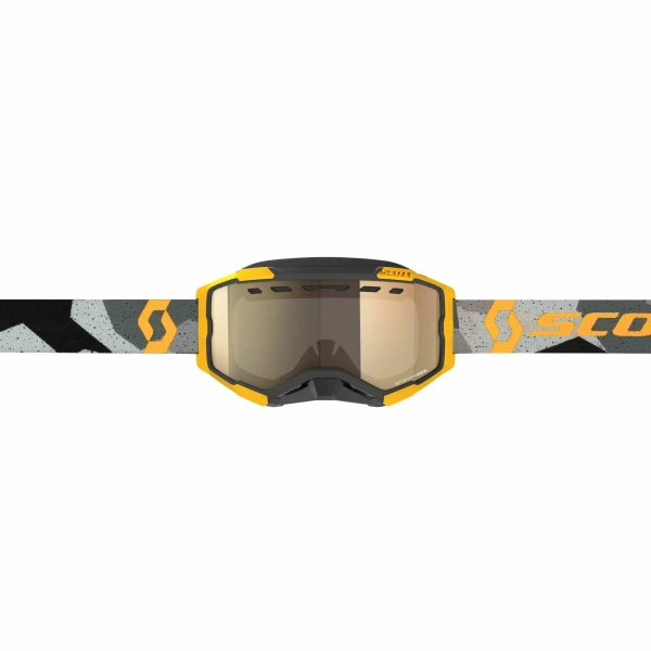 SCOTT Очки Fury LS Snow Cross midnight blue/shocking orange grey/yellow light sensitive bronze chrom