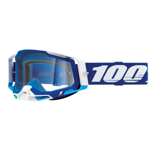 100% Очки Racecraft 2 Goggle Blue/Clear Lens