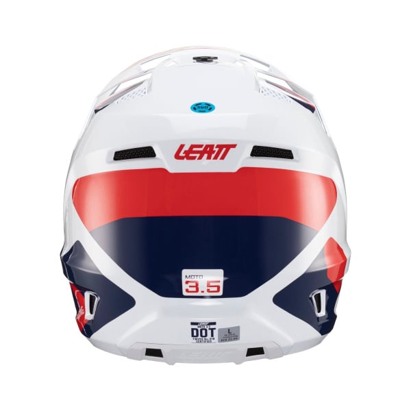 Leatt Шлем кроссовый Moto 3.5 Helmet Kit 2024 Royal