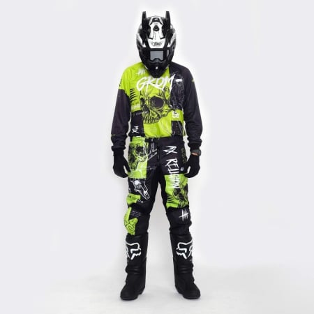 Grom Джерси MX Religion lime