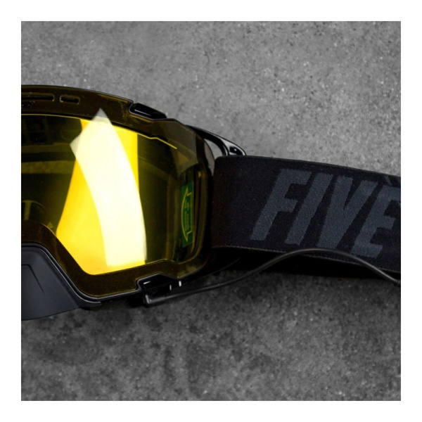 509 Очки снегоходные Aviator 2.0 S1 с подогревом Black with Yellow