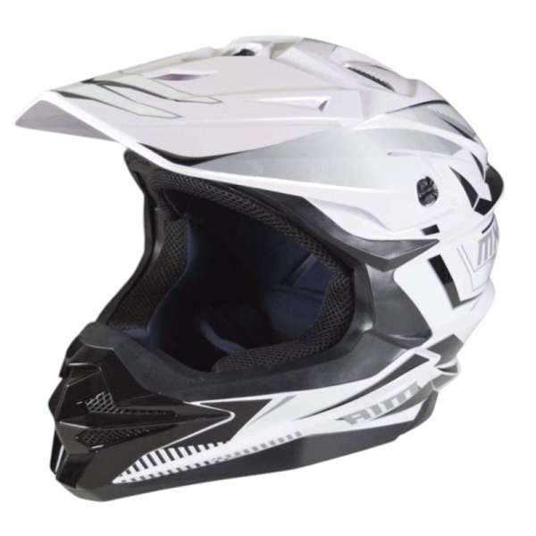 AiM Шлем JK803S Tondo White/Grey/Black