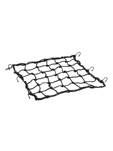 Scout сетка на багажник 40*40 Черная Крючки металл