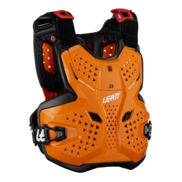 Leatt Защитный панцирь подростковый Chest Protector 3.5 Junior V26 Orange/Black