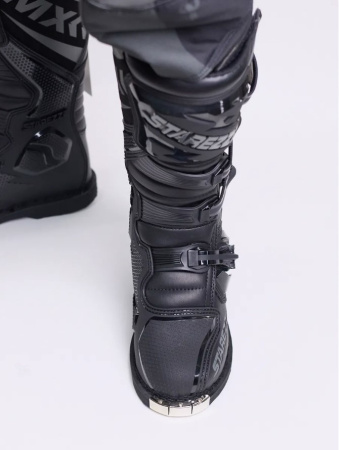 Starezzi Мотоботы Roma Black/Grey