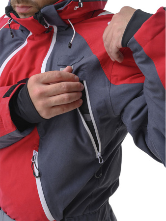 STARKS Комбинезон снегоходный Hunting мужской Красный