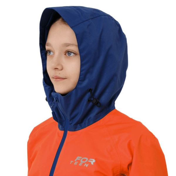 Dragonfly Комплект дождевой (куртка брюки) Active Teenager Orange - Blue (мембрана)