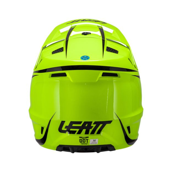 Leatt Шлем кроссовый детский 3.5 V26 Neon Yellow + очки Vizion 3.5