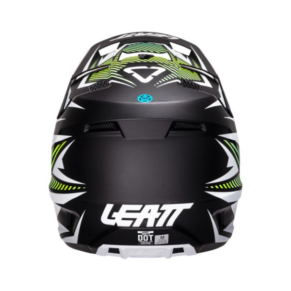 Leatt Шлем кроссовый детский 3.5 V26 Storm Teal + очки Vizion 3.5