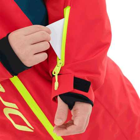 Dragonfly Комбинезон детский Junior Gravity Red-Dark Ocean