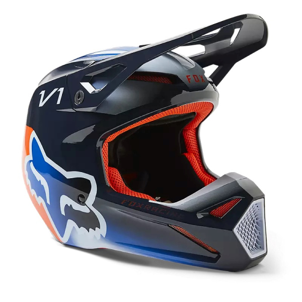 FOX Мотошлем V1 Toxsyk Helmet Midnight