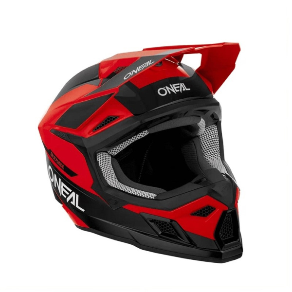 Oneal Шлем кроссовый детский 3Series Youth Race V24 красный/ черный