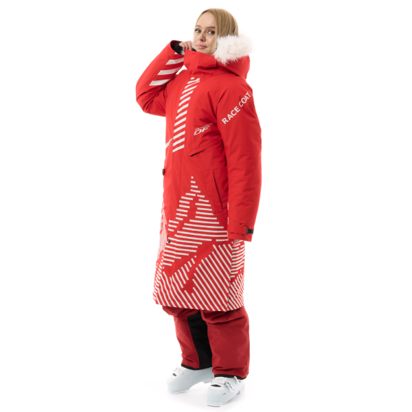 Dragonfly Плащ зимний Race Coat Woman 2026 Red