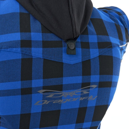 Dragonfly Моторубашка Streetfighter Blue с защитой 2024