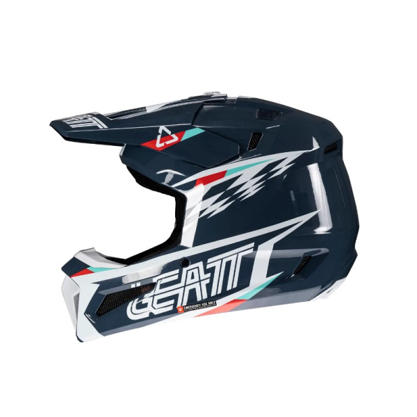 Leatt Шлем кроссовый Helmet Kit Moto 3.5 V25 Blue