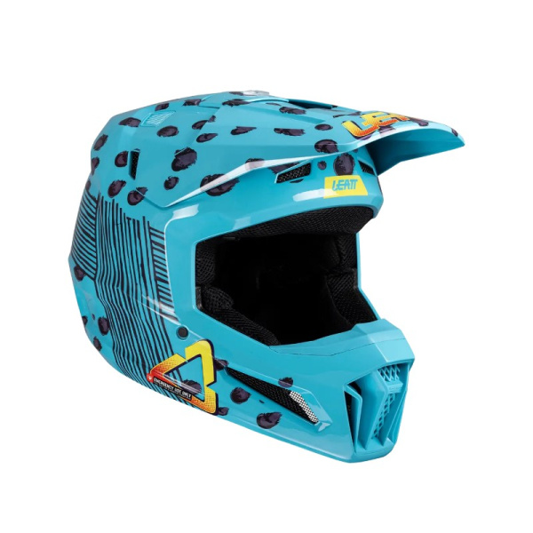 Leatt Шлем кроссовый детский Helmet Kit Moto 3.5 Jr V25 Cheetah