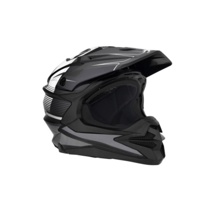 Desment Шлем кроссовый Raptor Black-Grey graphic