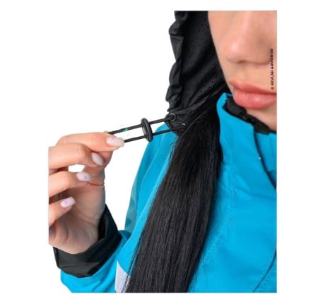 Starks Дождевая куртка женская Dry Rain DR 219 Серый/Бирюзовый