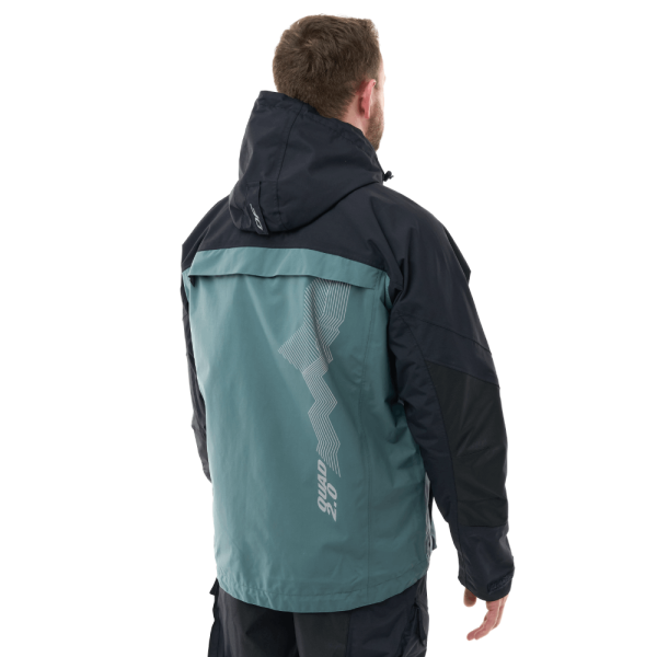 Dragonfly Мембранная куртка Quad 2.0 Black - Grey 2024