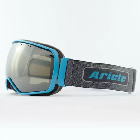 Ariete Маска снегоходная Panorama, синяя оправа , зеркальная линза , ANTIFOG