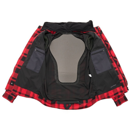 Dragonfly Моторубашка Streetfighter Red с защитой 2025