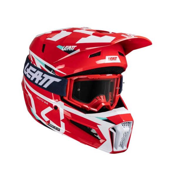 Leatt Шлем кроссовый Helmet Kit Moto 3.5 V25 Red