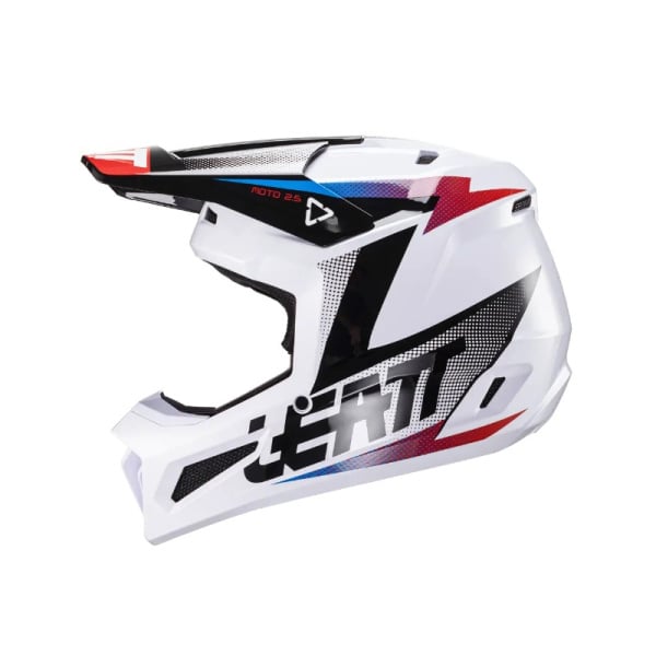 Leatt Шлем кроссовый Moto 2.5 Helmet Black/White 2024