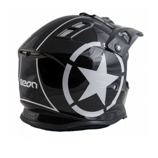 Beon Шлем МХ-17 Black/White