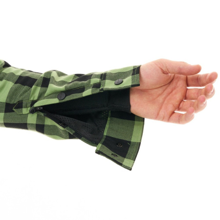 Dragonfly Моторубашка Streetfighter Green с защитой 2025