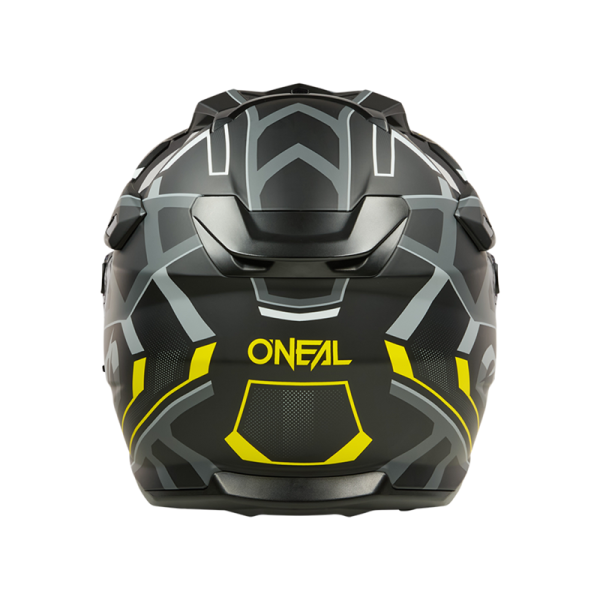 Oneal Шлем кроссовый со стеклом D-SRS Square V25 желтый/черный