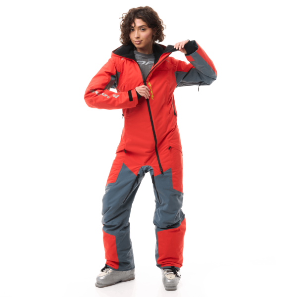 Dragonfly Комбинезон Gravity 2.0 Woman Red - Grey 2025