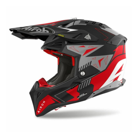 Airoh Мотошлем Aviator 3 Spin Red Matt