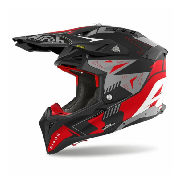 Airoh Мотошлем Aviator 3 Spin Red Matt