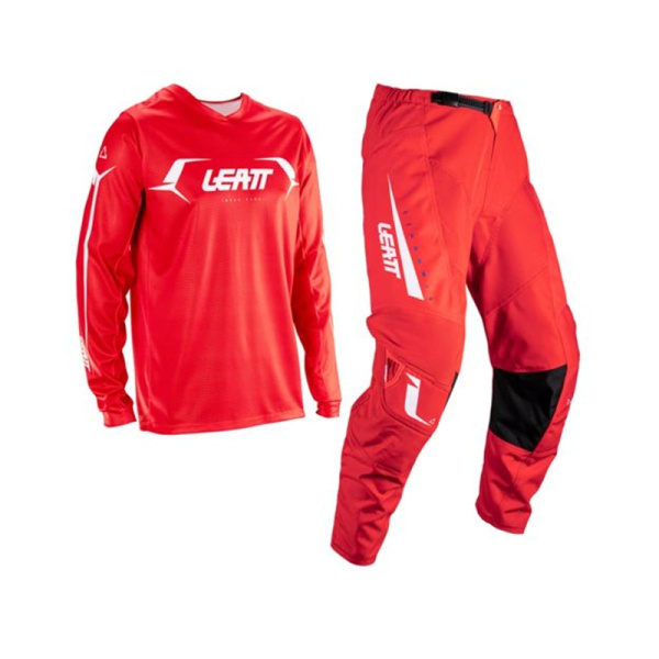 Leatt Детский комплект джерси + штаны Ride Kit 3.5 Jr  V26 Red