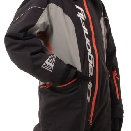 Dragonfly Комбинезон детский Junior Gravity Black-Gray 2023