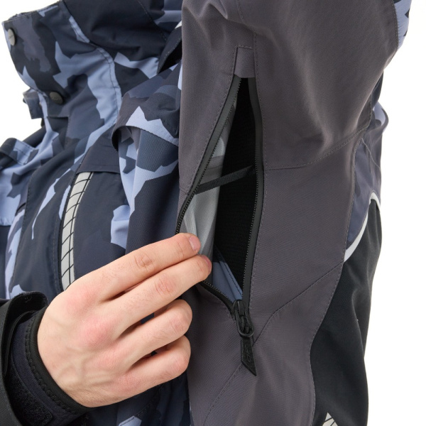Dragonfly Куртка мембранная Quad Pro Man 2025 Dark Camo - Black