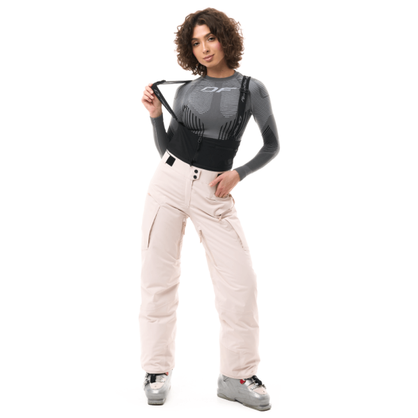 Dragonfly Штаны горнолыжные утепленные Gravity 2025 Woman Light Grey