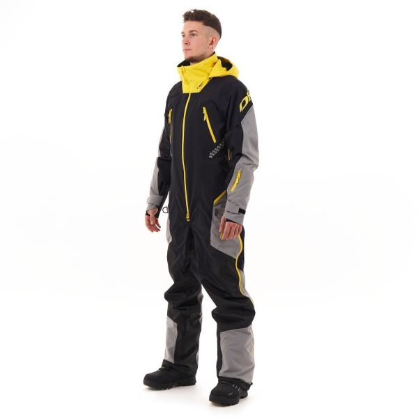 Dragonfly Комбинезон Extreme 2.0 Man Утепленный Black - Yellow - Grey 2024