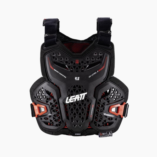 Leatt Защита панцирь подростковый Chest Protector 4.5 Hybrid V26 Black
