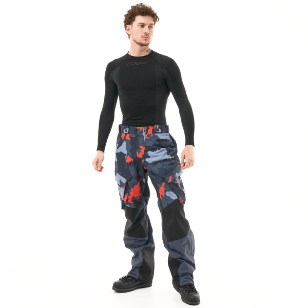 Dragonfly Мембранные брюки Quad 2.0 Man 2025 Grey - Orange Camo