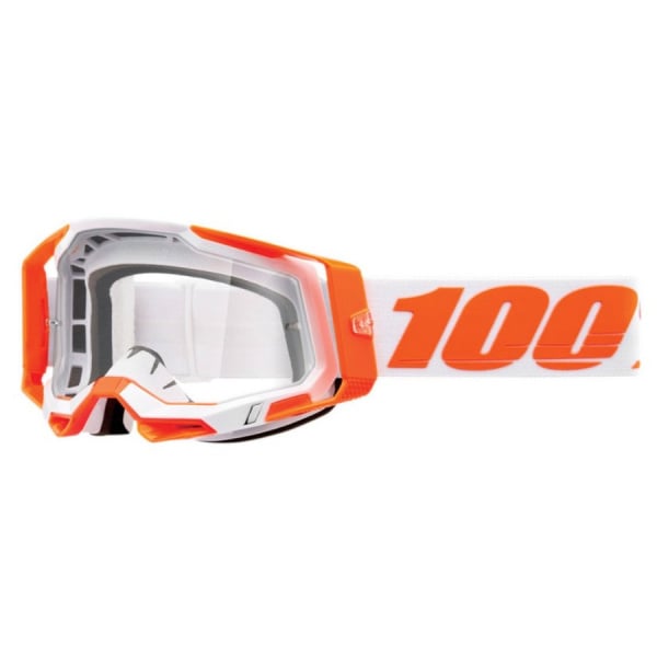 100% Очки Racecraft 2 Goggle Orange/Clear Lens