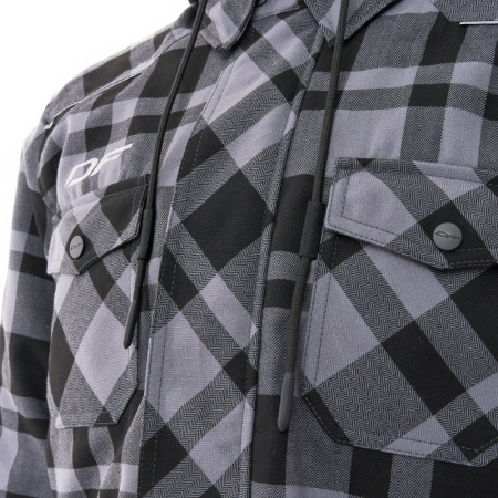 Dragonfly Моторубашка Streetfighter Grey с защитой 2025