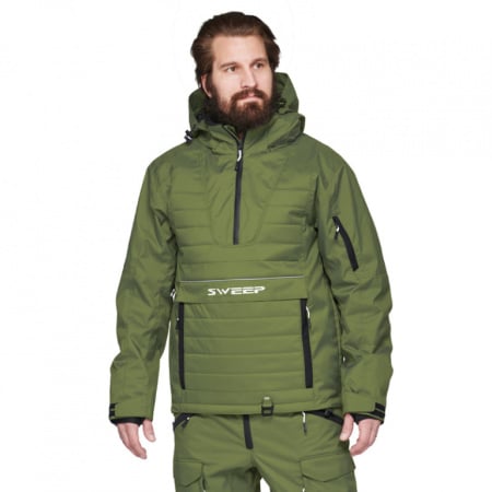 Sweep Куртка снегоходная Yeti anorak зеленая