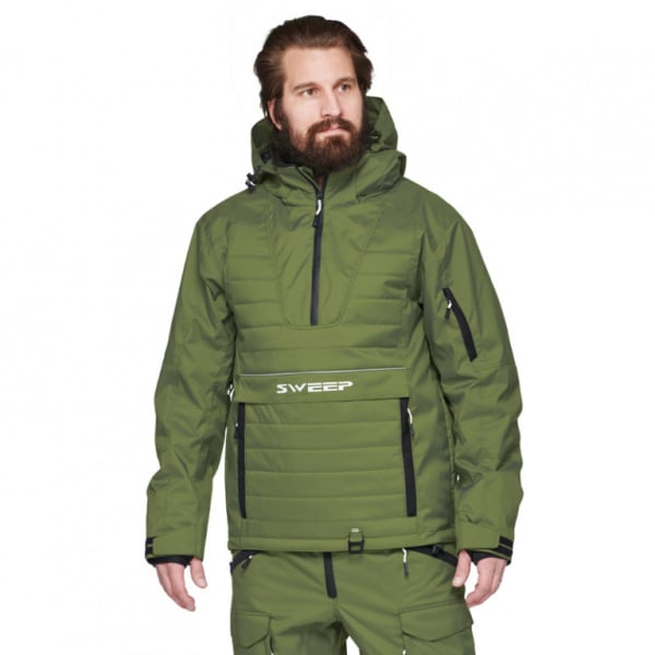 Sweep Куртка снегоходная Yeti anorak зеленая