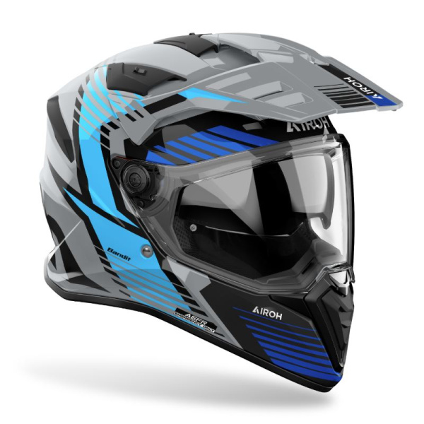 Airoh Мотошлем Bandit Spicy Blue Gloss