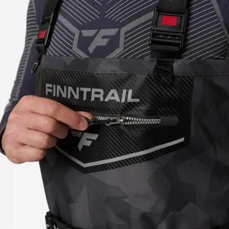 Finntrail Вейдерсы с сапогом Enduro BF 5281 CamoShadowBlack