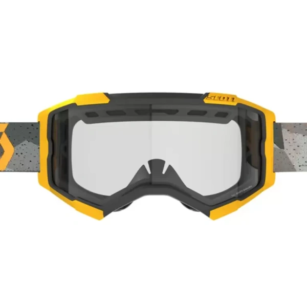 Scott Очки Fury Enduro camo grey/yellow clear