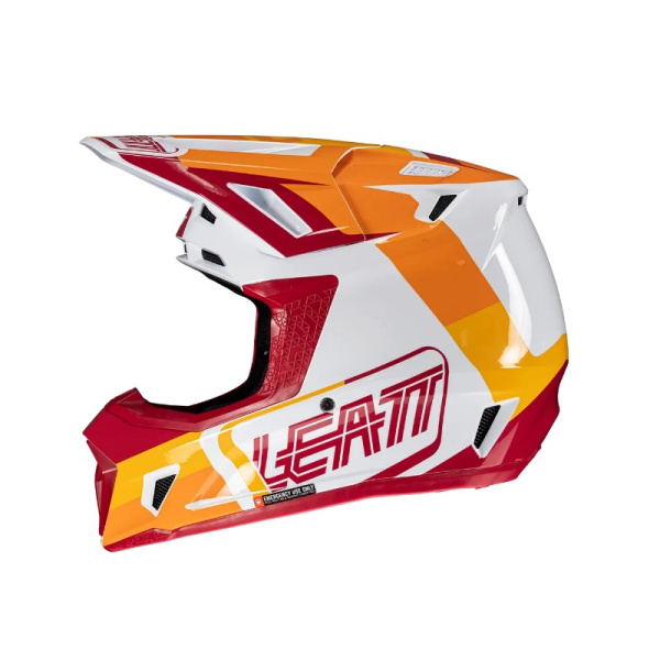 Leatt Шлем кроссовый Helmet Kit Moto 7.5 V25 Ruby